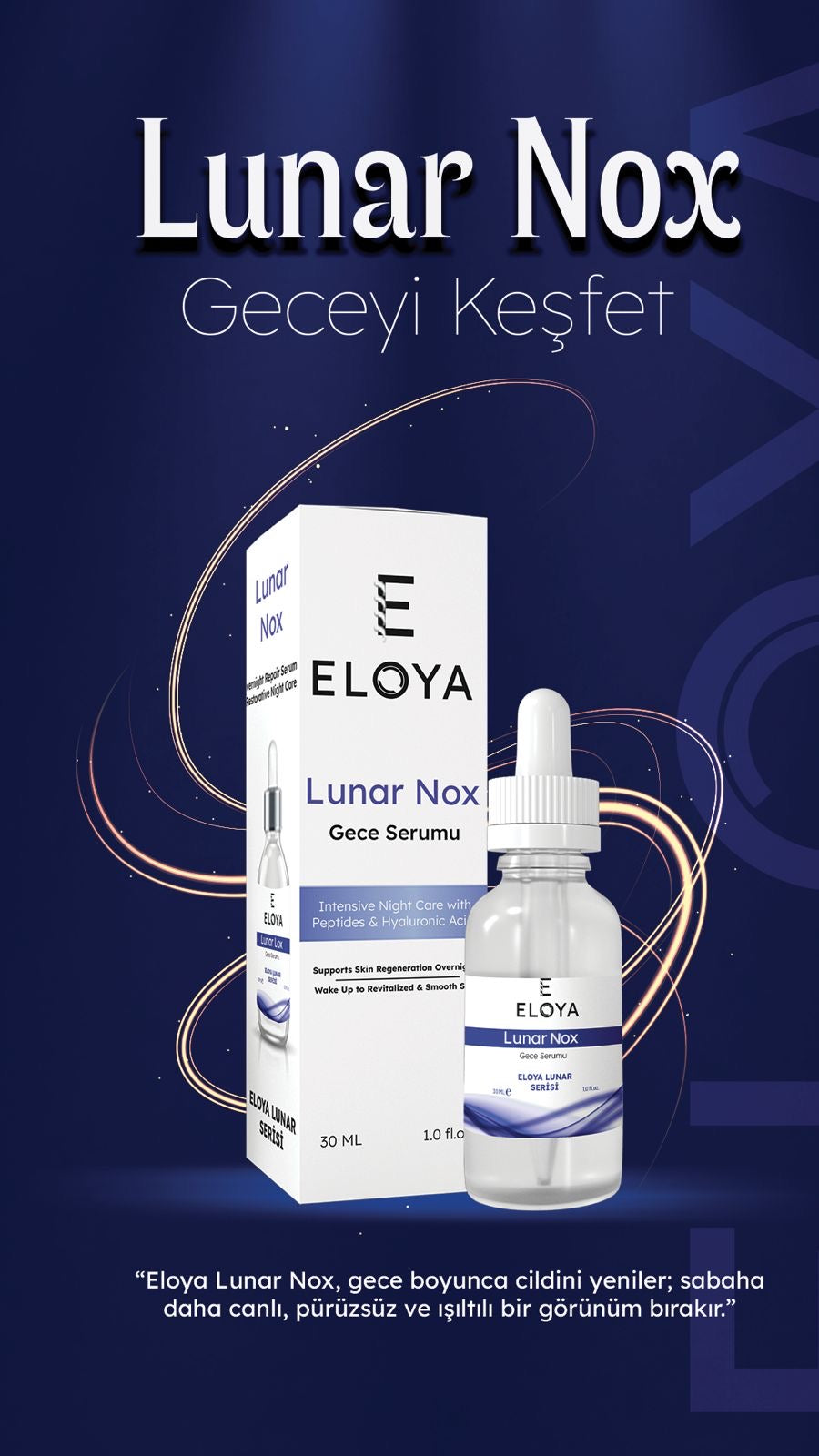 Eloya Lunar Nox Gece Serumu - Botoks Benzeri Etkili, Kırışıklık Karşıtı