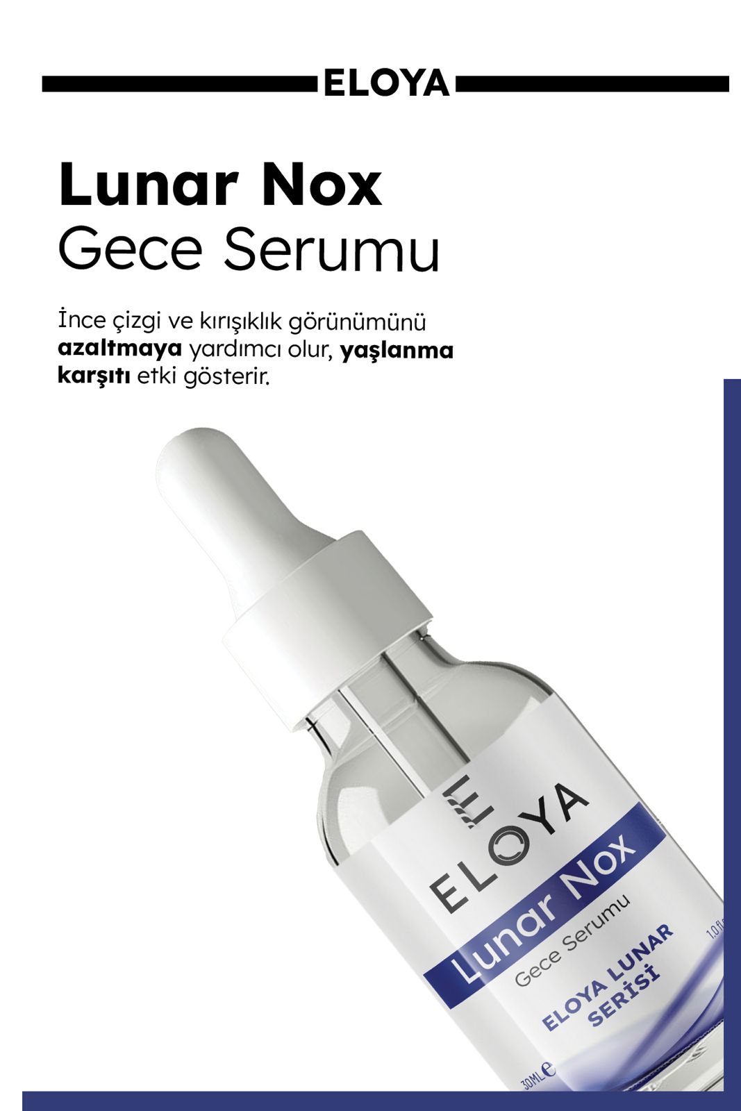 Eloya Lunar Nox Gece Serumu - Botoks Benzeri Etkili, Kırışıklık Karşıtı