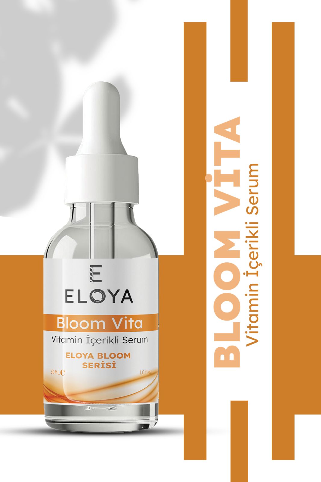 Eloya Bloom Vita Vitamin Serum – C, B5 & E Vitaminli, Cilt Işıltısı ve Canlandırıcı Bakım
