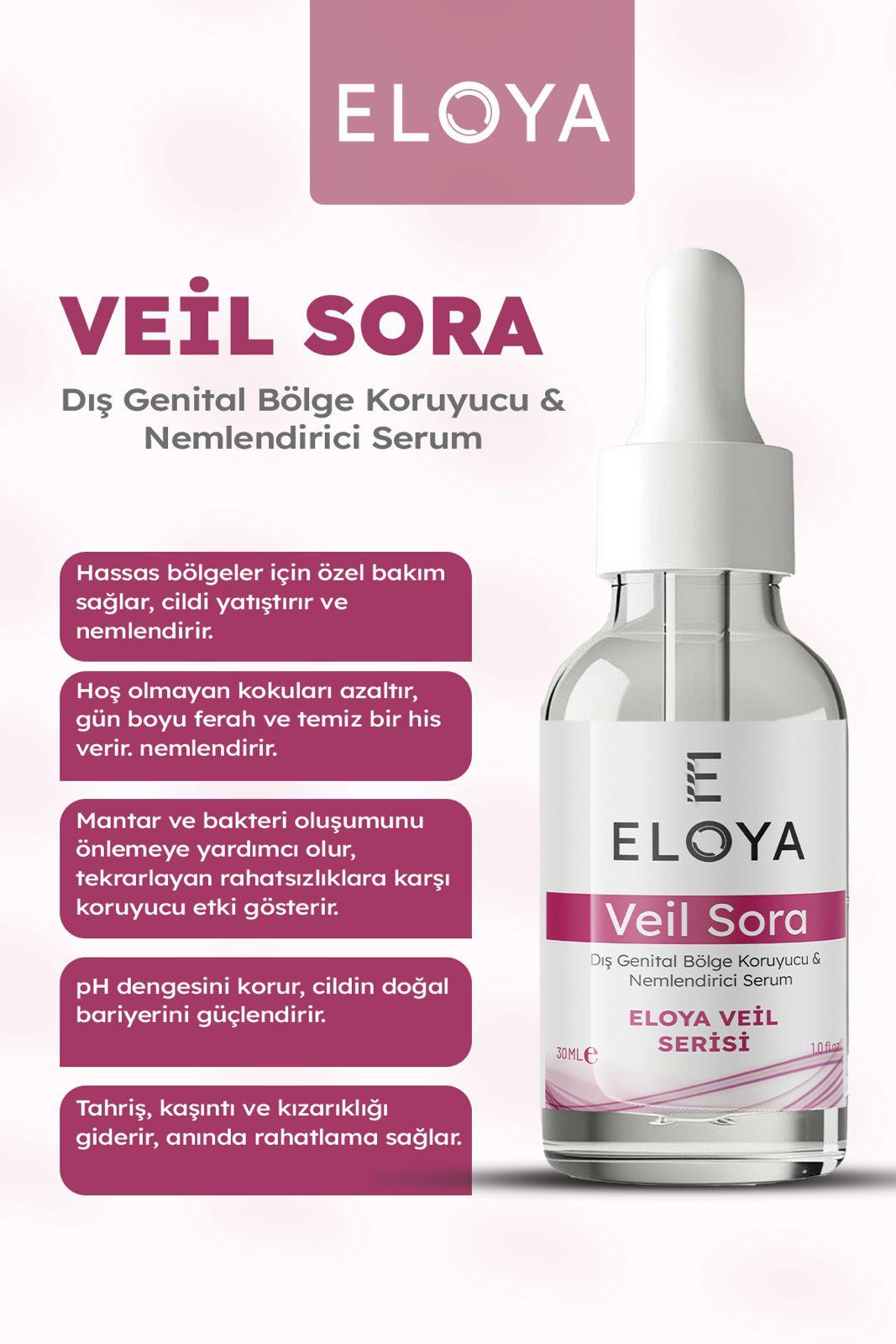 Eloya Veil Sora Genital Bölge Serumu – Hassas Bölgeler İçin Koruyucu & Nemlendirici Bakım