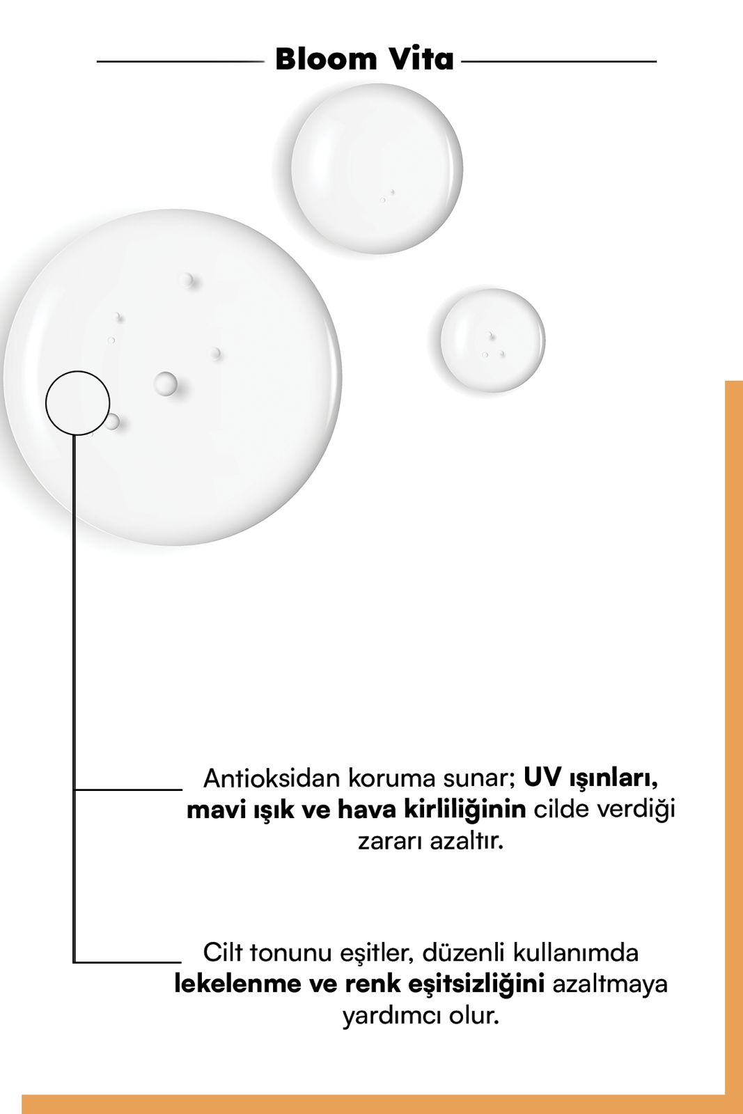 Eloya Bloom Vita Vitamin Serum – C, B5 & E Vitaminli, Cilt Işıltısı ve Canlandırıcı Bakım